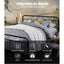 Artiss Bed Frame Metal Bed Frame LEO - Queen (Black)