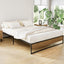 Artiss Metal Bed Frame Queen Size Mattress Base Platform Foundation Wooden OSLO