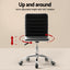 Artiss Computer Desk Office Chair Set Desks with Keyboard Shelf Try Black