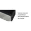 Artiss Bedside Table 3 Drawers Mirrored - PRESIA Grey