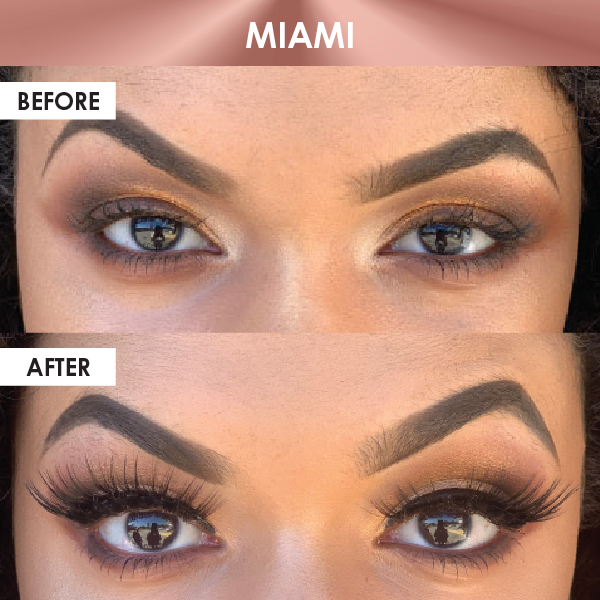 MIAMI - Vegan Magnetic Eyelashes *Eyeliner sold separately*