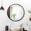 Embellir Round Wall Mirror 50cm Makeup Bathroom Mirror Frameless