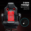 Artiss 2 Point Massage Gaming Office Chair PU Leather Red
