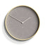 Newgate Mr Clarke Clock Pale Wood Clay Grey Dial