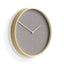 Newgate Mr Clarke Clock Pale Wood Clay Grey Dial