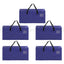 Artiss Moving Bags Heavy Duty Waterproof Backpack Straps Large Storage Totes 5 Pack Blue