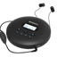Majority Oakcastle CD100 Bluetooth Portable CD Player - Black