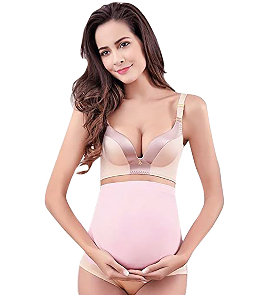Maternity Belly Band Cover Pregnancy Baby Support Strap - Baby Pink