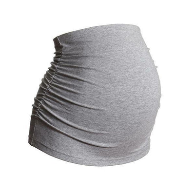 Maternity Belly Band Cover Pregnancy Baby Support Strap - Grey