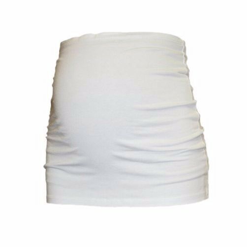 Maternity Belly Band Cover Pregnancy Baby Support Strap - White