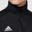 Mens Adidas Core 18 Pes Zip Up Jacket Athletic Training Black/White