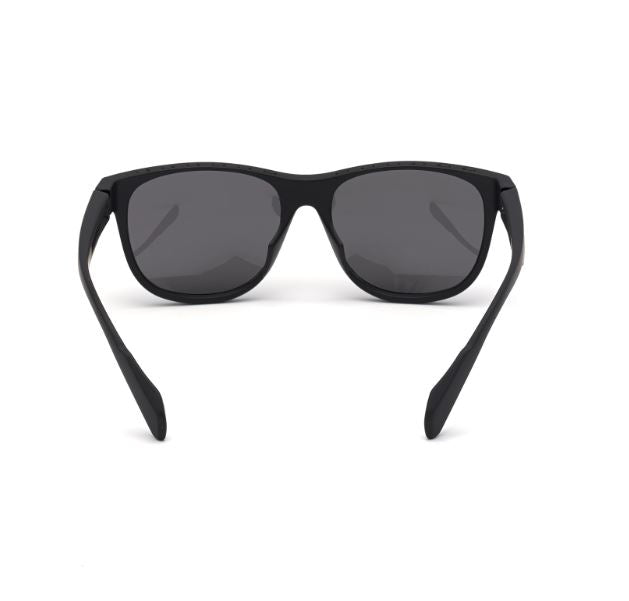 Mens Adidas Sunglasses Sp0022 Matte Black/ Grey Polarized Sunnies