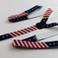 Mens Adjustable American Flag Patterned Suspenders