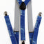 Mens Adjustable Denim Print Patterned Suspenders
