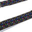 Mens Adjustable Rainbow Skulls Patterned Suspenders