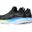 Mens Asics Gel-Nimbus 25 Black/Glow Yellow Athletic Running Shoes