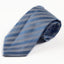 Mens Baby Blue Striped Patterned 8cm Neck Tie