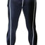 Mens Black Compression Tights Gym Running Bike Cycling Training Pants