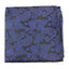 Mens Black & Dark Purple Paisley Silk Pocket Square