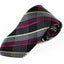 Mens Black, Pink & Light Yellow Plaid Patterned 8cm Neck Tie