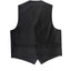 Mens Black Plain Vest Waistcoat