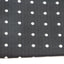 Mens Black & Silver Small Polka Dot Silk Pocket Square