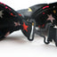 Mens Black With Multicoloured Stars Patterned Bow Tie