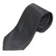 Mens Black With White Mini Polka Dots Patterned 8cm Neck Tie