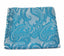 Mens Blue Paisley Pocket Square