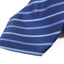 Mens Blue & Purple Striped 8cm Patterned Neck Tie