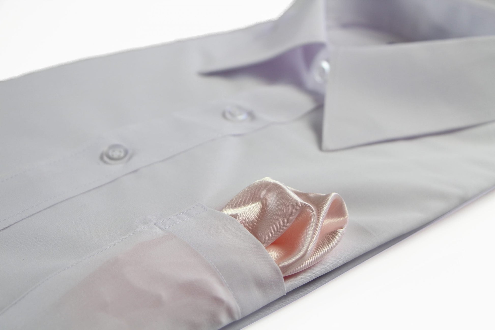 Mens Blush Pocket Square