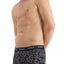 Mens Bonds Guyfront Trunks Underwear Grey Leopard Print