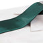 Mens Bottle Green 8cm Plain Neck Tie