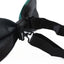 Mens Bottle Green Two Tone Layered Bow Tie