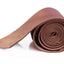 Mens Brown 8cm Plain Neck Tie