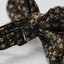 Mens Brown Floral Patterned Bow Tie