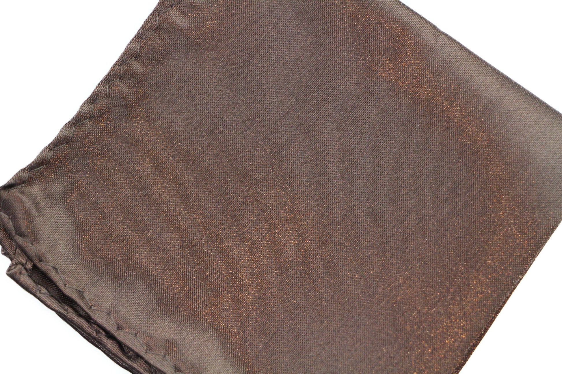 Mens Brown Pocket Square