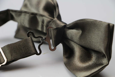 Mens Café Solid Plain Colour Bow Tie
