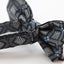 Mens Charcoal Patterned Bow Tie