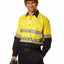 Mens Cool-Breeze Safety Work Factory Tradie High Hi Vis Fluro Reflective Shirt