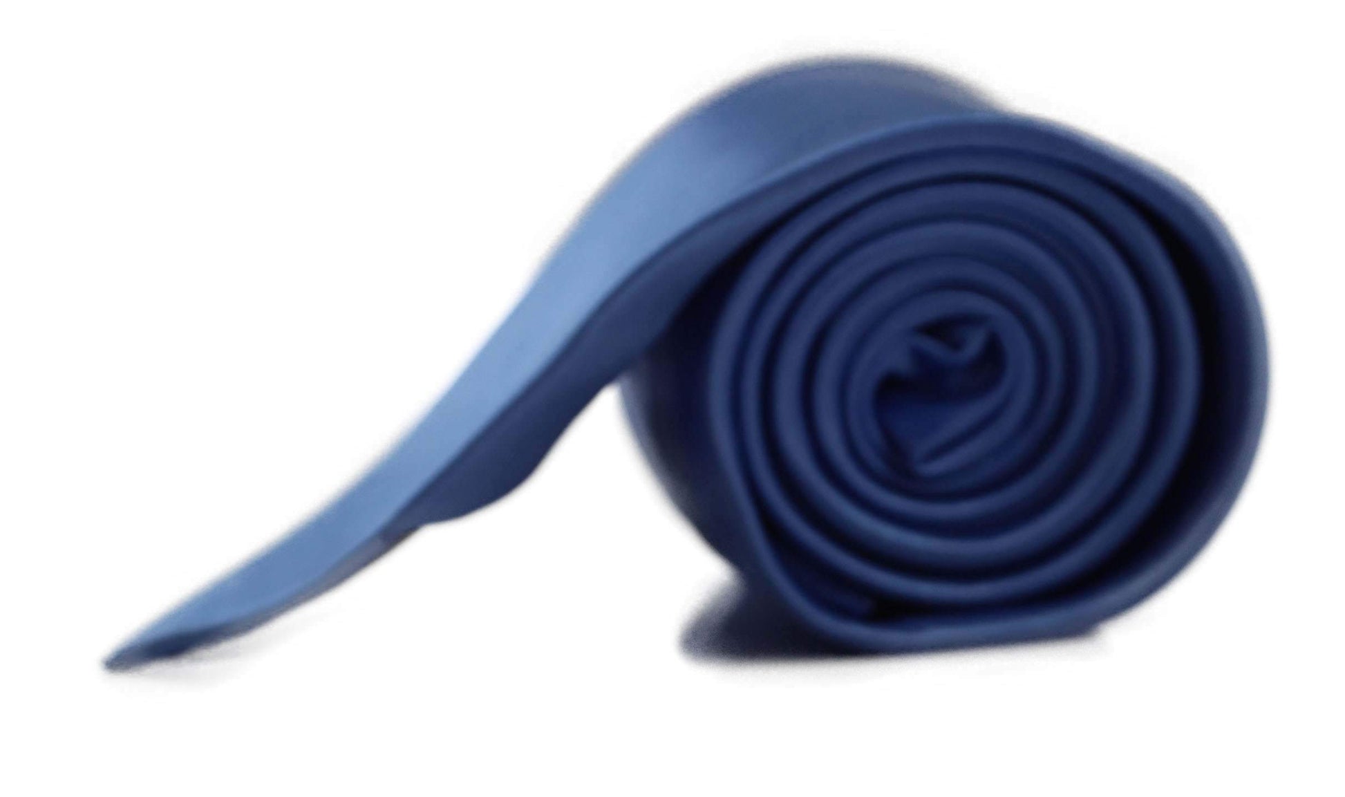 Mens Cornflower Blue 8cm Plain Neck Tie