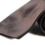 Mens Dark Brown 8cm Plain Neck Tie