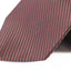 Mens Dark Brown Striped 10cm Classic Neck Tie