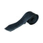 Mens Dark Grey 5cm Skinny Plain Neck Tie