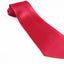 Mens Dark Red 10cm Plain Neck Tie