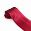 Mens Dark Red 10cm Plain Neck Tie