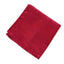 Mens Dark Red Pocket Square