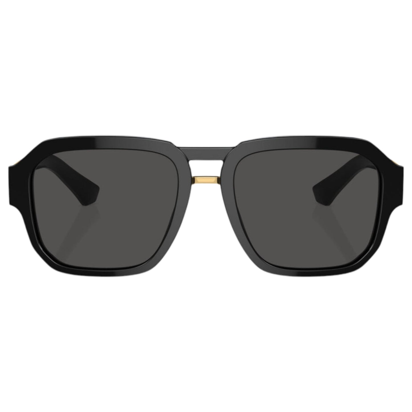 Mens Dolce & Gabbana Sunglasses Dg4464 Matte Black/ Grey Mirror Sunnies