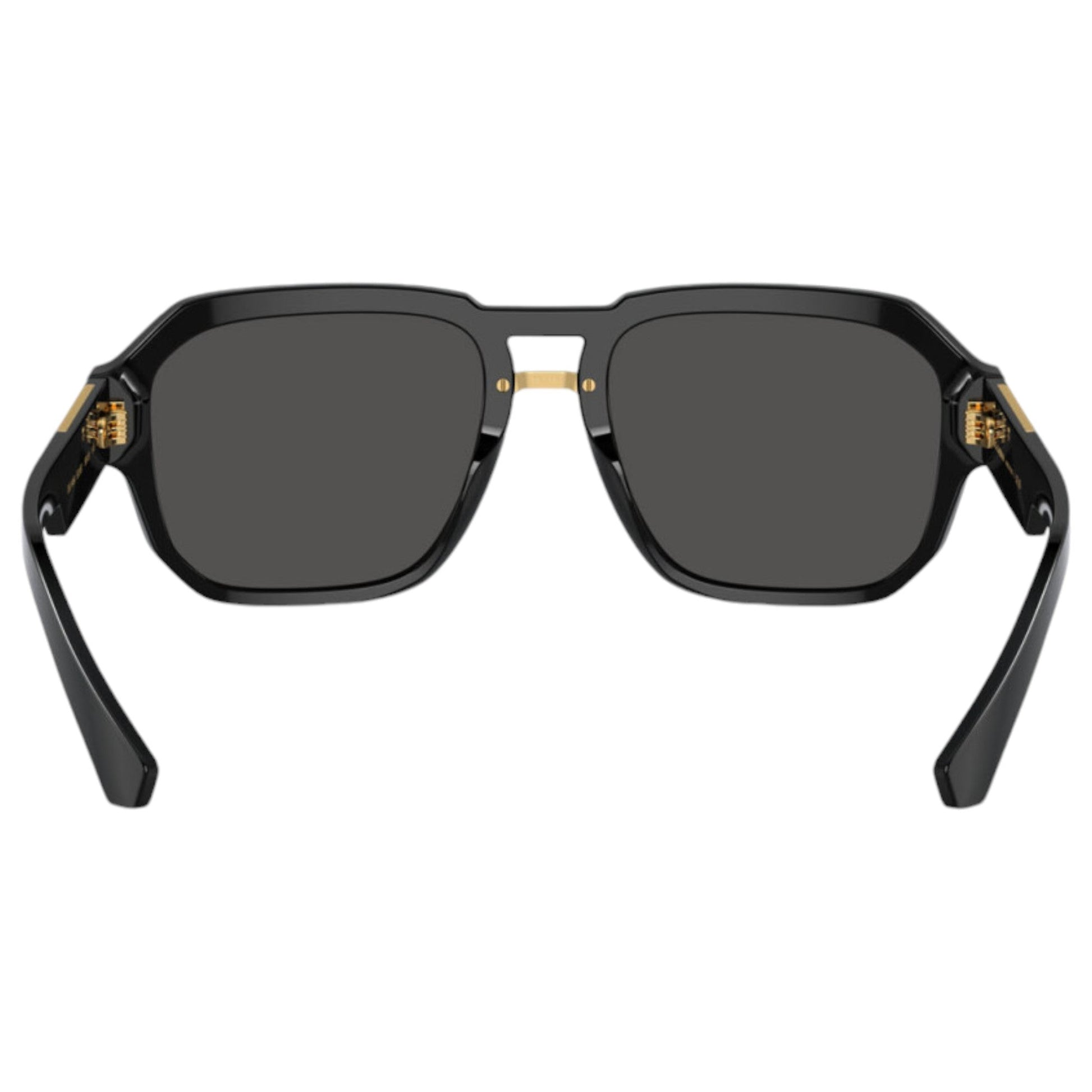 Mens Dolce & Gabbana Sunglasses Dg4464 Matte Black/ Grey Mirror Sunnies