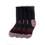 Mens Explorer Copper Crew Socks Black / Grey Marle